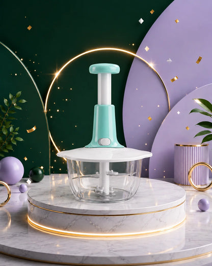 Premium Hand Push Vegetable Chopper