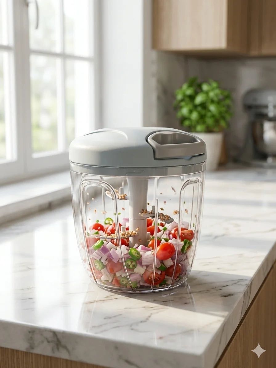 Premium Manual Pull Cord Food Chopper
