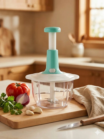 Premium Hand Push Vegetable Chopper