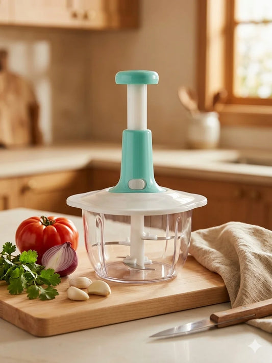 Premium Hand Push Vegetable Chopper