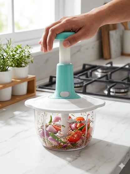 Premium Hand Push Vegetable Chopper