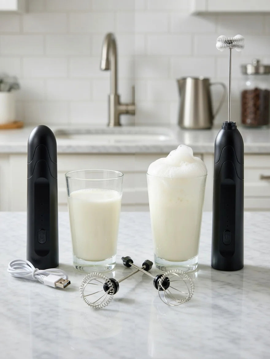 USB Rechargeable Electric Milk Frother