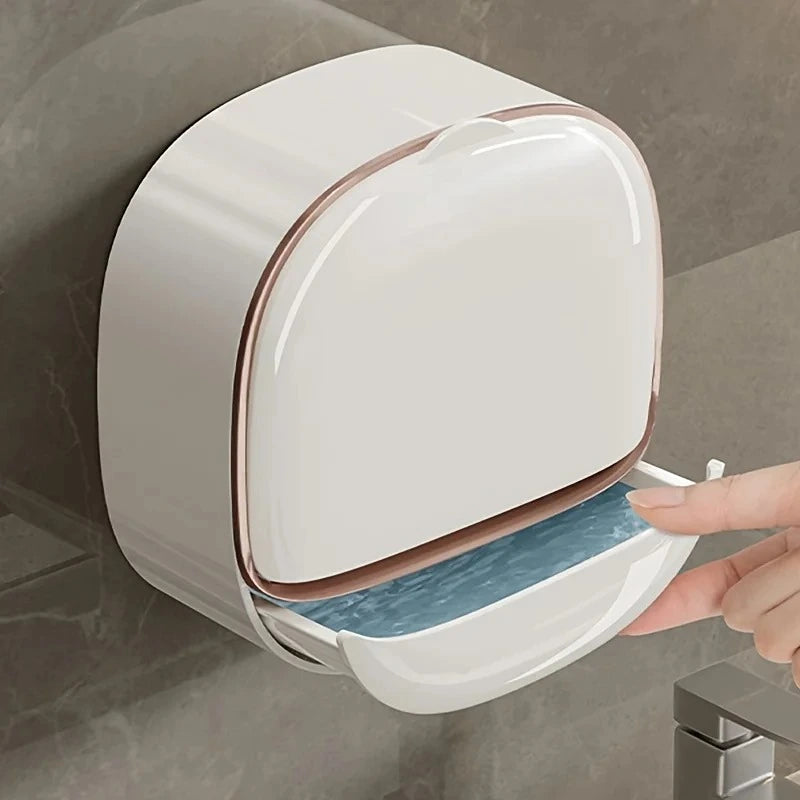 Premium Wall Mounted Self-Draining Soap Holder