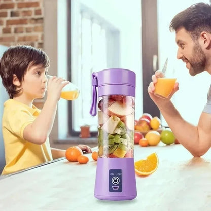 Portable Electric Blender Bottle – Fresh Juice & Protein Shake Maker