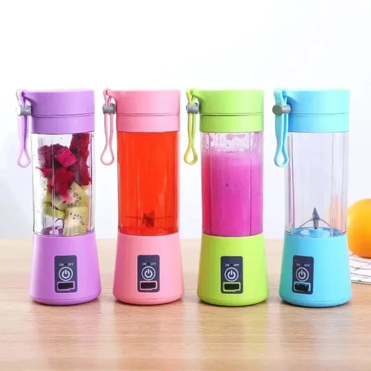 Portable Electric Blender Bottle – Fresh Juice & Protein Shake Maker