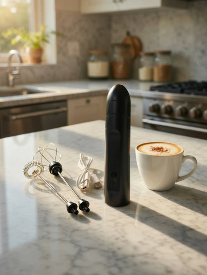 USB Rechargeable Electric Milk Frother